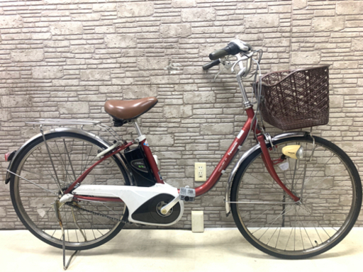 東京23区配達無料　新基準　Panasonic パナソニック ビビSS 8.9Ah リチウム 電動自転車 中古☆☆パナ☆☆26