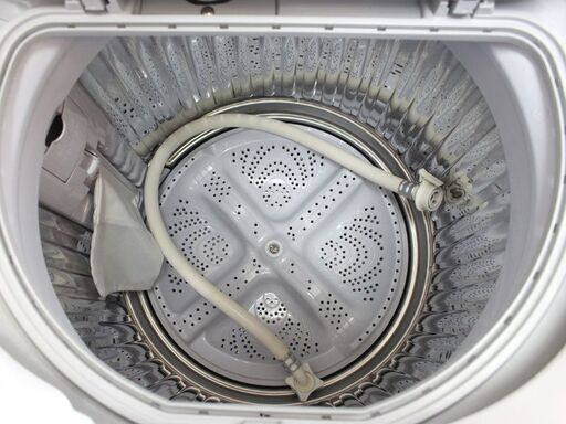 札幌市内配送無料 3ヶ月保証 16年製 シャープ 乾燥機能付き 全自動洗濯機 5.5kg ES-TX550-A