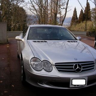 ヤナセ正規車　ベンツ SL オープンカー スポーツカー ２人乗りセダン ハードトップ の画像