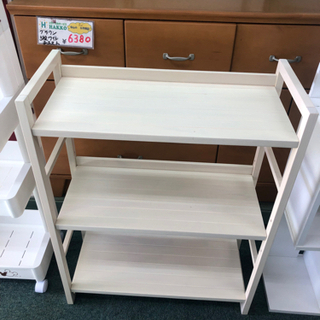 【リサイクルサービス八光　田上店】市場ラック ウッドラック3段 ...