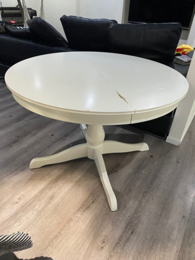 洋家具　ネコ脚　ダイニングテーブル　IKEA イケア