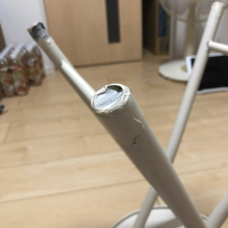 【取引完了】ニトリ折りたたみスツールの画像