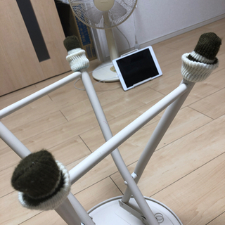 【取引完了】ニトリ折りたたみスツールの画像