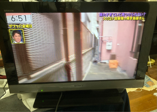 液晶デジタルTV26インチ。リモコン無しの為3000円