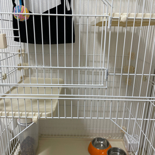 ネコケージ2段の画像