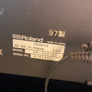 電子ピアノ　Roland HP-330の画像