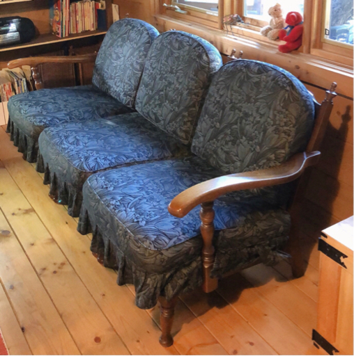 飛騨産業　三人掛け ソファー　12/31〜1/2、1/9引渡し