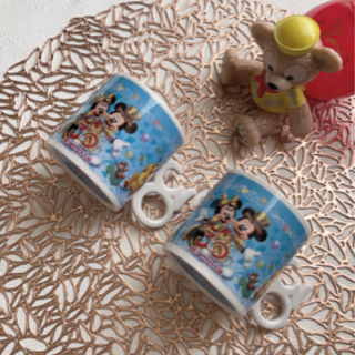 🎀 ディズニー 30周年 コップ カップ 2個 