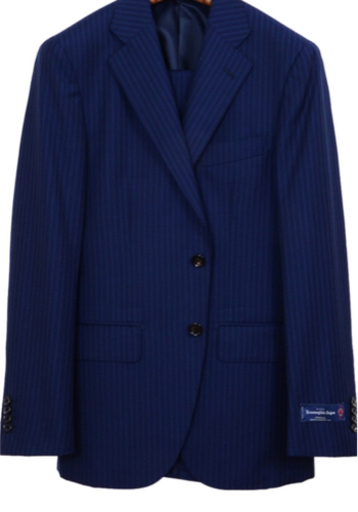 【値下げ　スーツ３８サイズ試着のみ　値下げ交渉歓迎】ゼニア社生地メンズスーツ