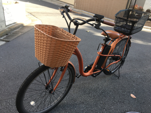 【決定しました】1ヶ月だけの使用なのでキレイですが…（26インチ電動自転車）