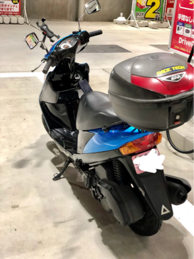 アドレスv125g インナーカウル　リアボックス