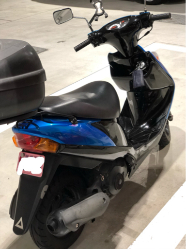 アドレスv125g インナーカウル　リアボックス