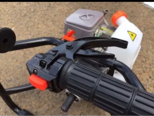 エンジンオーガー　エンジン穴掘り機　お好きなドリル、延長棒各1本付き 　52CC