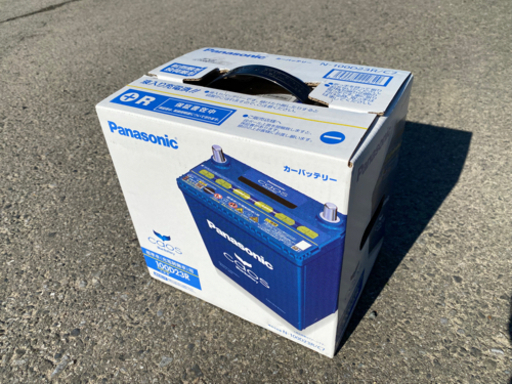 【新品未使用】Panasonic  国産車バッテリー  カオス 標準車(充電制御車)用 N-100D23R/C7
