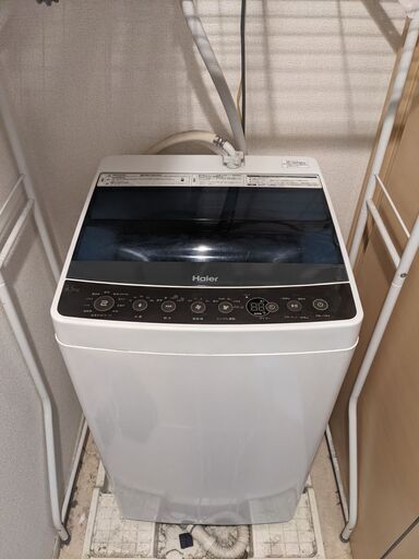 Haier/全自動洗濯機 4.5㎏ JW-C45A 2017年製 動作品 単身/一人暮らし ハイアール