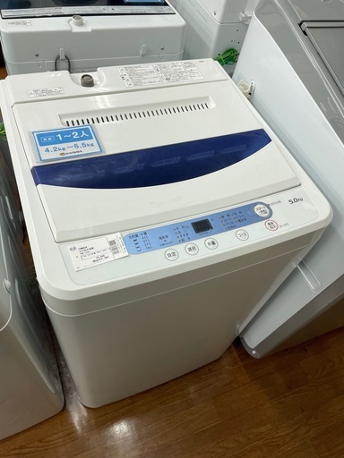 YAMADA 5.0kg全自動洗濯機　YWMーT50A1 2017年製