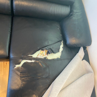 ソファー【皮】の画像