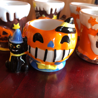 ハロウィン用容器5個セットの画像