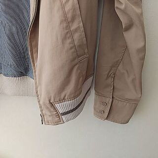 MA-1 ジャケット ベージュ Mの画像