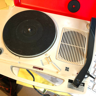 ナショナル　ポータブル　レコードプレーヤーSＧ323N 貴重 の画像