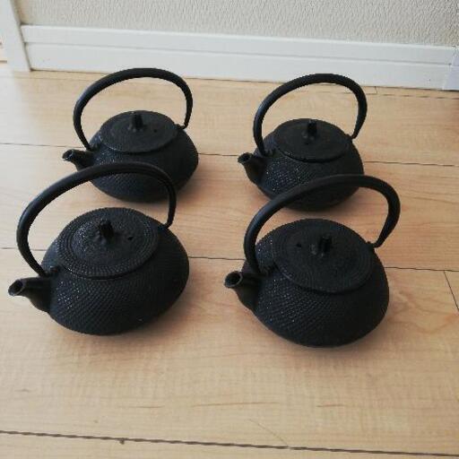 南部鉄器　急須　鉄瓶　4つあります