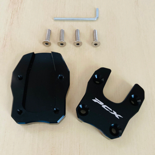 PCX サイドスタンドカバー　キックスタンドカバー　ブラック　六角レンチ付き♪の画像
