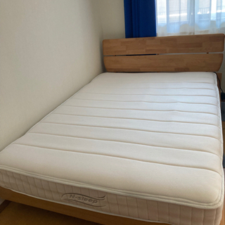 ニトリ　木製フレームのみ　ダブルサイズ　使用期間1年ほど