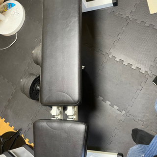 トレーニングベンチ　10kgダンベル×2