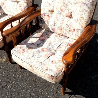 karimoku カリモク コロニアル 1Pソファ アームチェア ラウンジチェア