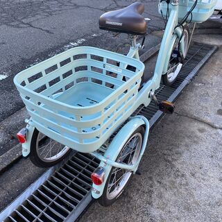超美品 ブリヂストン 電動アシスト3輪自転車 フロンティア