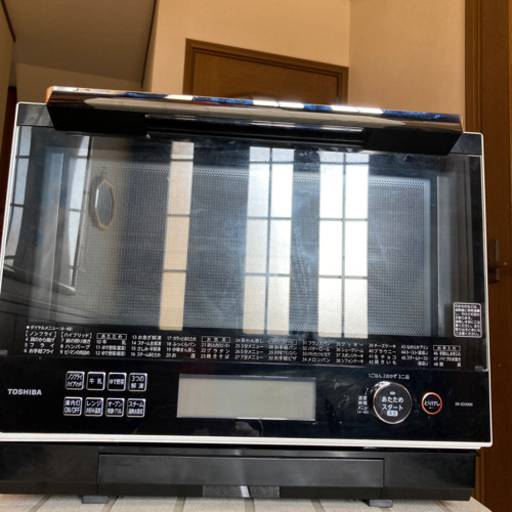 美品！メーカーで基板新品交換済。東芝(TOSHIBA)　過熱水蒸気オーブンレンジ30Ｌ石窯ドーム ER-SD3000(W)[グランホワイト]