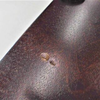 北海道民芸家具 飛騨産業 椅子 スツール 焼印有 幅39x奥行45x高さ42cm クラレインテリア イス 北海道ブランド 木製 ブラウン 苫小牧西店の画像