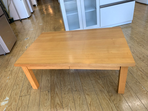 2/19 値下げ⭐️廃盤⭐️無印良品 収納付センターテーブル タモ材 MUJI 無印良品 オーバル センターテーブル タモ材 ナチュラルモダン 廃盤 