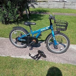 jeep ジープ 18インチ 子供自転車  補助輪付