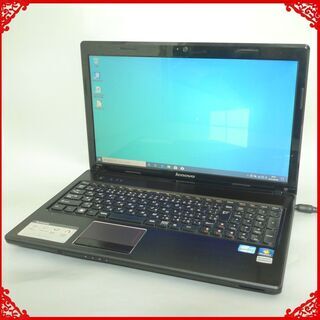 新品爆速SSD ノートパソコン 中古美品 15.6型ワイド Lenovo レノボ G570 第2世代 i5 8GB DVDマルチ 無線 webカメラ Windows10 Office
