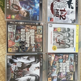 PS3本体＋ソフト6本の画像