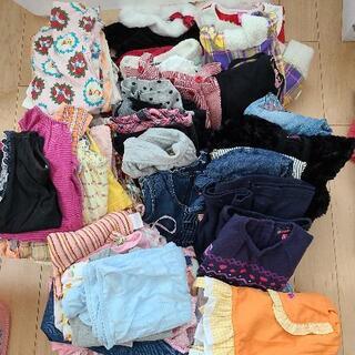 110cm女の子・子ども服夏冬物(数十点)