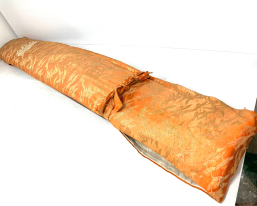 【SOLD OUT！】◆和琴◆13弦琴 和楽器 蒔絵あり 全長184cm 琴柱／琴袋付き 中古