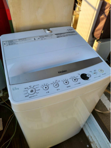 2016年式Haier製5.5kg 洗濯機?