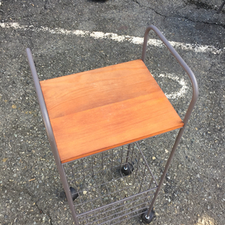 ▼△便利！！キャスター付きミニワゴン△▼AK-175の画像