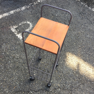 ▼△便利！！キャスター付きミニワゴン△▼AK-175の画像