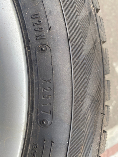 値下げ！ 2017年製 ダンロップ ウィンターマックス 195/65R15  バリ目 WM02 アルミホイール付き