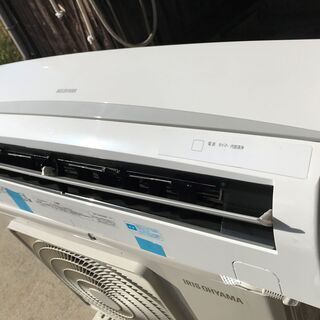 ★超美品★２０１８年製円★アイリスオーヤマ★エアコン★２．２Ｋ★仮運転済★ の画像