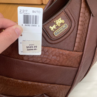 【新品】coachバックの画像