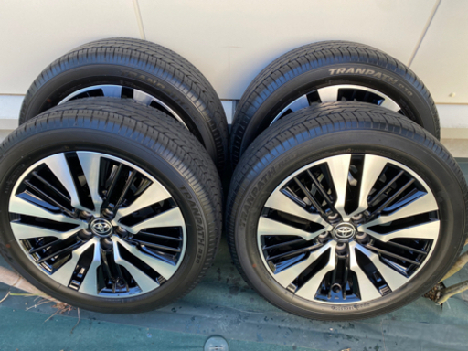 アルファード30後期 SCパッケージ純正ホイール タイヤホイールセット 純正タイヤ 純正ナット付き