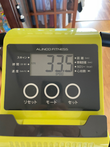 ほぼ未使用/フィットネスバイク/取りに来ていただける方へ
