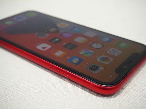 【苫小牧バナナ】Apple/アップル MWLV2J/A SIMフリー iPhone11 プロダクトレッド 64GB バッテリー最大容量