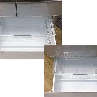 ハッピー西葛西店】冷蔵庫 5ドア 426L 右開き クリアグレー 