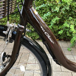 電動自転車　24インチ　チャイルドシート付き　8.9Ah  使用期間短い美品ですの画像