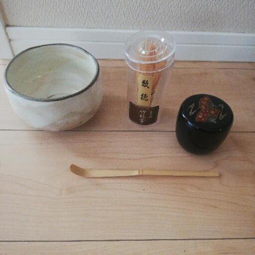抹茶茶碗　抹茶セット